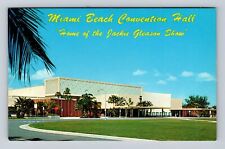 Miami Beach FL-Florida, Miami Beach Convention Hall, Antique Vintage Postcard picture