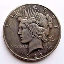 Two Sided 1922 Peace Silver Dollar Coin Double Headed Coin picture
