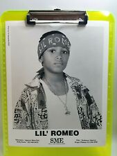 American Rapper Lil' Romeo 8x10 Press Promo Black and White Photo  picture