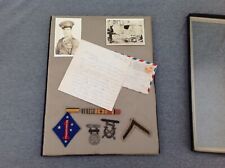 WWII Guadalcanal US Marine Collectibles in Display Box picture