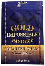 Klesh Gold Impossible Paydirt (Official Seller) OVER .25g of Gold Guaranteed picture