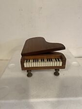 Vintage Grand Piano Music Box 1970’s Wooden Tested RARE Beautiful See Photos picture