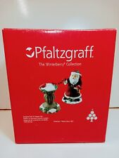 PFALTZGRAFF WINTERBERRY Sculpted Salt & Pepper Set NIB picture