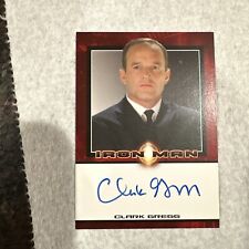 Marvel Iron Man Agent Coulson Clark Gregg Autograph Rittenhouse Very good shape picture