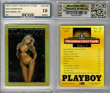 1995 Playboy Chromium Covers Dian Parkinson #89 Graded FCGS 10 GEM MINT picture