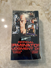 1991 Impel T2 Terminator Judgment Day Trading Cards Box Factory Sealed New Hobby picture