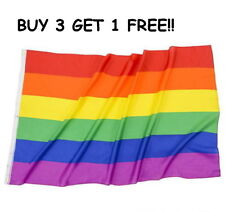  Rainbow Flag Big 3 x 5 FT Gay Pride Lesbian 36