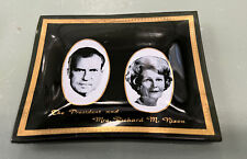 Vintage President Nixon & Wife Ashtray Candy Dish Trinkets by Houze Art USA picture