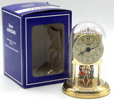 Haller Anniversary Quartz Figurine Dancers Dome Clock Made in Germany picture