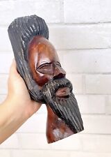 Vintage Hand-Carved Wooden African Art Figure Statue/Sculpture picture