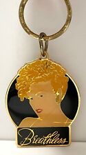 Vintage Madonna Metal Enamel Keychain Breathless Mahoney Dick Tracy Keyring 1990 picture