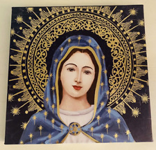 New Virgin Mary Canvas Wall 8” Hanging Special Moments Collection 2021 Madonna picture