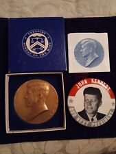 John F. Kennedy Treasury Bureau Of The Mint Plus President Button Pin picture