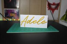 Adele 3D Printed Logo 3D Art picture