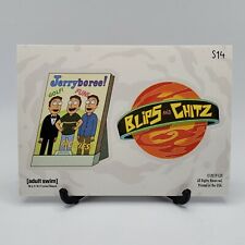 S14 Jerryboree Flyer/Blips Chitz Sign 2019 Cryptozoic Rick Morty S 2 STICKERS picture