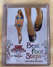 2022 Benchwarmers Best of Bench Warmer Foot Steps Rainbow Malorie Mackey 1/1 picture