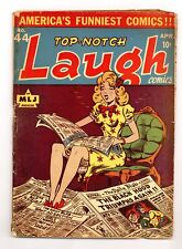 Top-Notch Comics #44 FR/GD 1.5 1944 picture