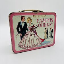 Vintage Campus Queen Metal Lunchbox King Seeley Thermos 1967 - Used Condition picture