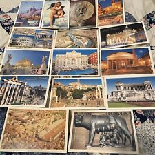 Vintage Lot of 13 Italy Rome Roma Postcards - Unused picture