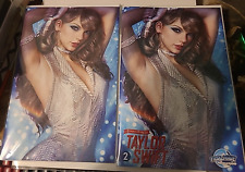 Female Force Taylor Swift 2 Shikarii C2E2 2024 Trade & Virgin SET Dazzler picture