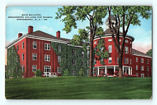 Main Building Greensboro College for Women Greensboro NCarolina 1943 Postcard E3 picture