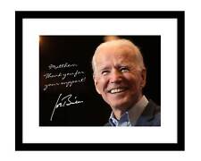 Joe Biden 8x10 signed photo Personalized President autographed democrat 2020 picture