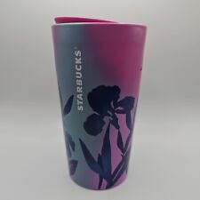 Starbucks Mother's Day 2023 Iris Floral 12 Oz Ceramic Travel Tumbler picture