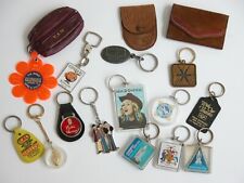 Vtg Key Chains Car Vegas Madonna Soccer Peruzzi leather 1970s-1990s Key Chain picture