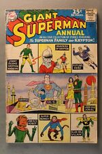 GIANT SUPERMAN ANNUAL ISSUE No. 5 ~ 80 Pages ~ Spine Damage, Worn, Inside good. picture