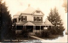 RPPC Sculptor Henry Moore Cottage East Northfield MA c1921 Vintage Postcard H62 picture