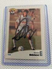 1996 Didier Senac Toulouse FC Foot Card Signed picture
