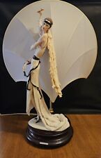 Giuseppe Armani Lady with Peacock Lamp Dama Con Pavone 0385-LP Florence  picture