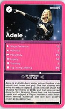 Adele 2024 Top Trumps Specials Pop Stars Trading Playing Card picture