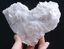 430g Natural Rare Loving Heart Pink Fluorescent Calcite Mineral Specimen/ China picture