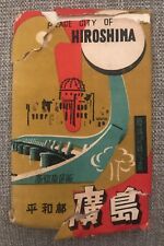 Vintage Peace City of Hiroshima postcard package (3 postcards) nuclear blast picture