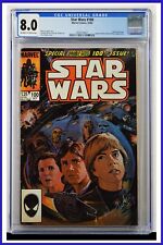 Star Wars #100 CGC Graded 8.0 Marvel October 1985 Anniversary Issue Comic Book. picture