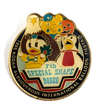 1995 Special Shapes Rodeo KAIBF Hot Air Balloon Pin Duck Eagle Pig Penguin...VTG picture