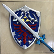 Legend of Zelda Link Hylian Master Skyward Sword and Shield PU Foam Cosplay Prop picture