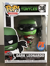 Funko Pop Teenage Mutant Ninja Turtles Dark Leonardo Pop #38 PX Previews Ex picture