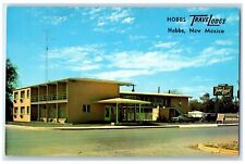 c1960s Hobbs Travel Lodge Exterior Roadside Hobbs New Mexico NM Signage Postcard picture