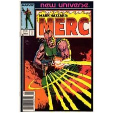 Mark Hazzard: MERC #1 Newsstand in Near Mint minus condition. Marvel comics [f' picture