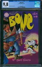 Bone #9 🌟 CGC 9.8 White Pages 🌟 1st Print Jeff Smith Cartoon Books 1993 picture