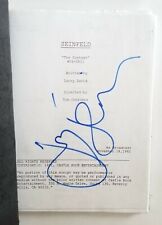 Jerry Seinfeld REAL SIGNED The Contest Leather Bound Collectors Script JSA COA picture