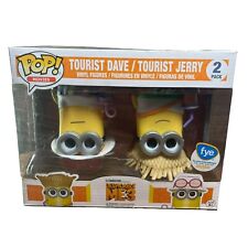 Funko POP Despicable Me 3 Tourist Dave & Tourist Jerry FYE Exclusive 2 Pack picture