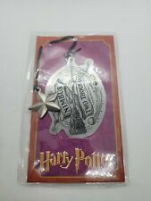 VINTAGE 2001 Harry Potter Metal Bookmark | Scholastic | Nimbus 2000 | Sleeved picture