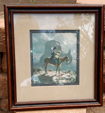 Olaf Wieghorst signed Navajo Madonna Print picture