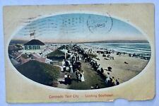 Coronado Tent City. Beach. California CA. 1909. Vintage Postcard picture