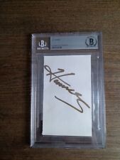 MC HAMMER SIGNED CUT BAS BECKETT AUTHENTICATED BAS SLAB AUTO GOLD picture