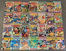 Shang-Chi MASTER OF KUNG FU lot of 28 issues~17 18 19 23 24 27 28 30 32 33 36+++ picture
