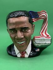 Royal Doulton Large Barack Obama, 2011  Character Jug of the Year, D7300,  7